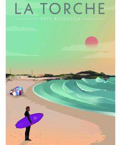 Affiche La Torche – Pays Bigouden