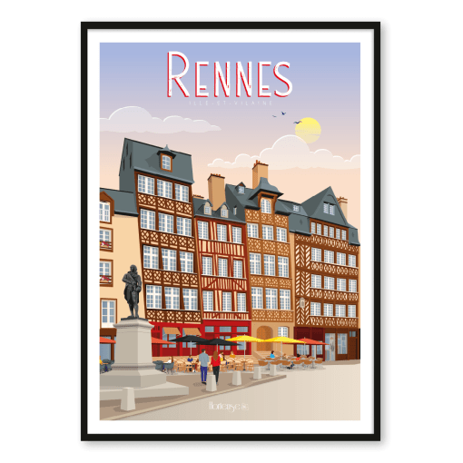 Affiche Rennes