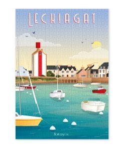 Alternative view of Puzzle Léchiagat -1 000 pièces