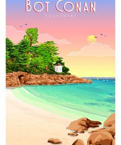 Alternative view of Affiche BOT CONAN