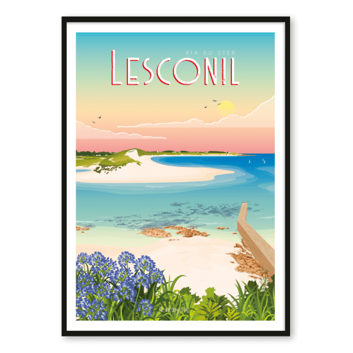 Affiche Lesconil - Ria du Ster