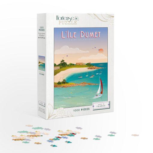 Puzzle l'Île-Dumet - 1 000 pièces