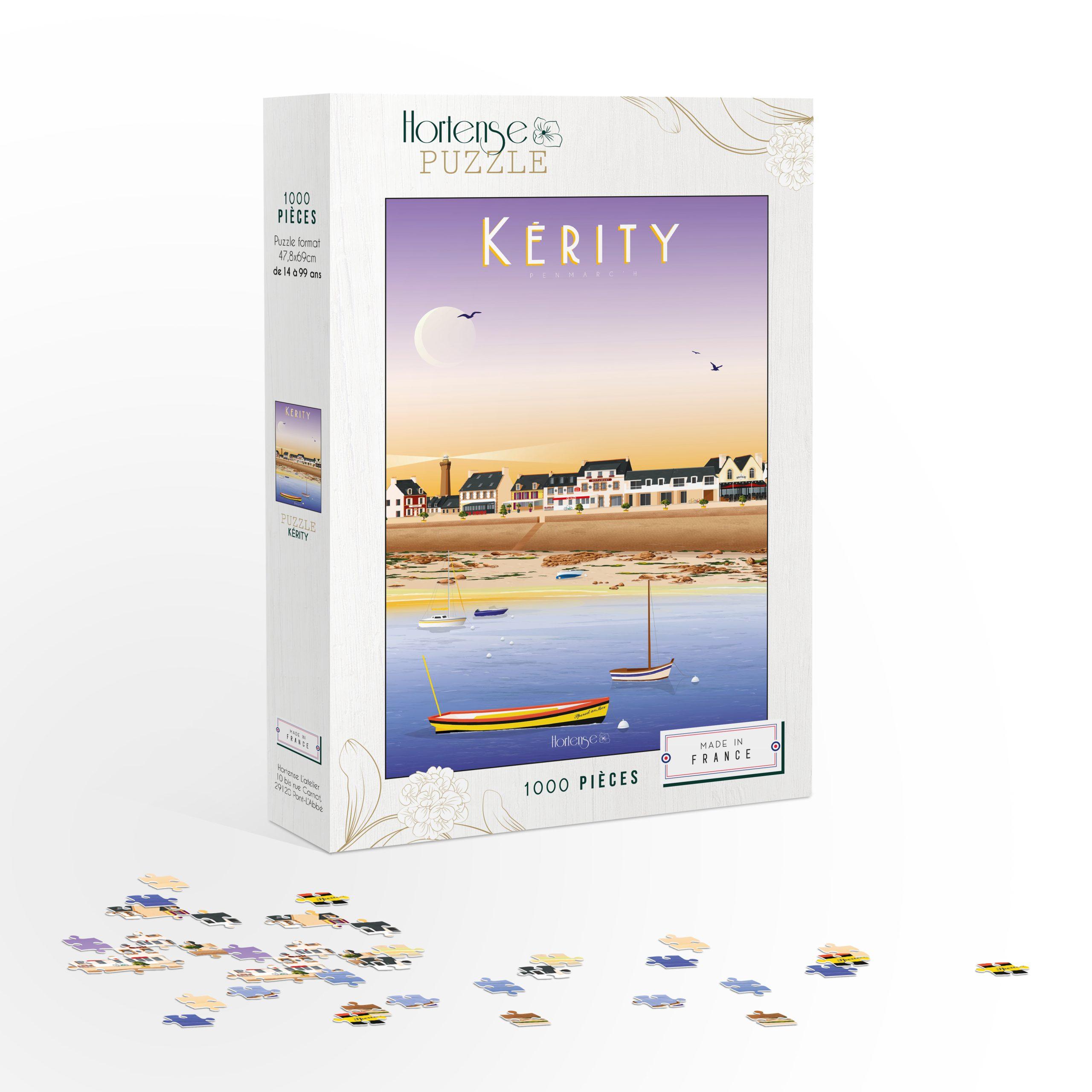 Puzzle Kerity, Penmarc'h - 1 000 pièces