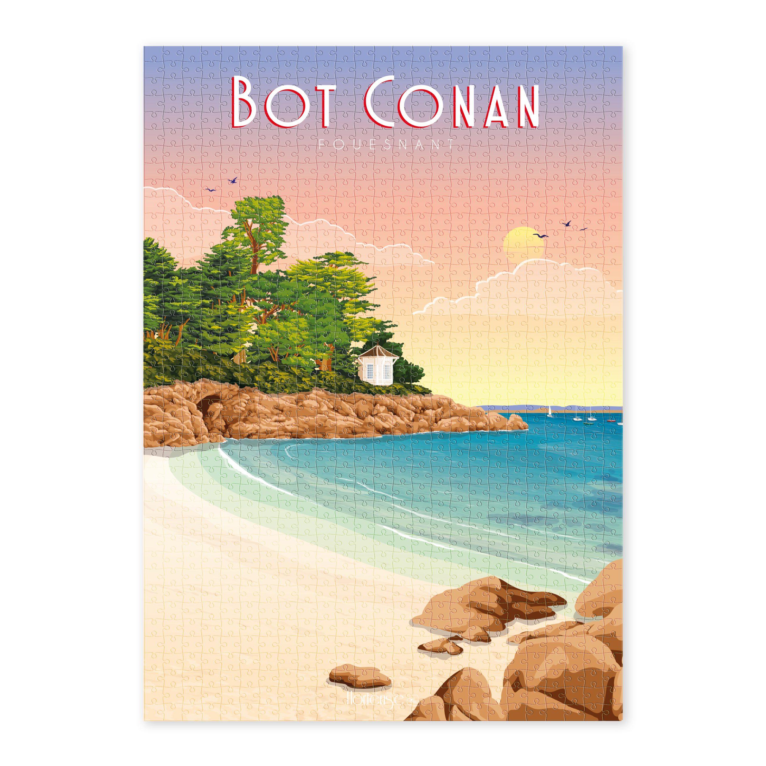 Puzzle Bot Conan, Fouesnant - 1 000 pièces – Image 2