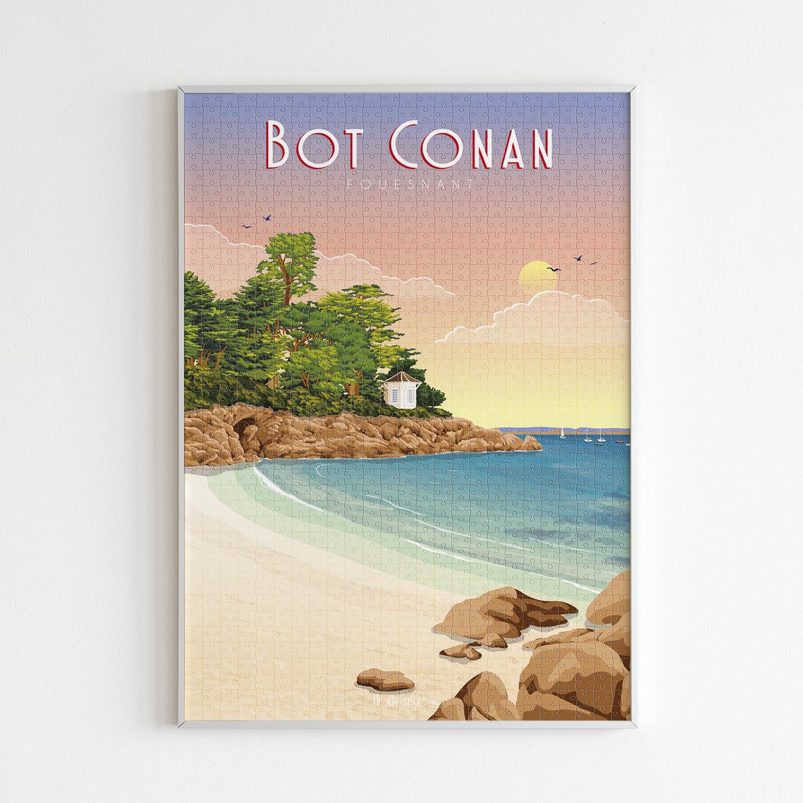 Puzzle Bot Conan, Fouesnant - 1 000 pièces – Image 3