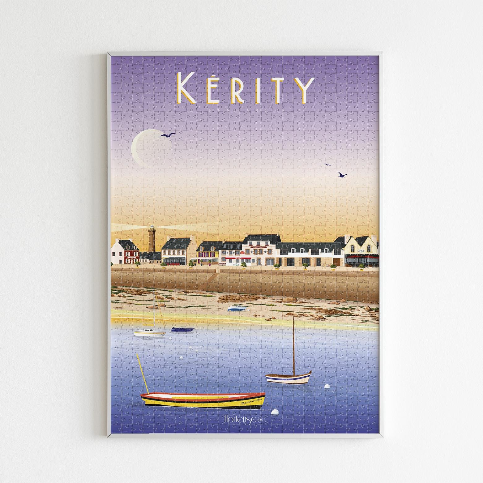 Puzzle Kerity, Penmarc'h - 1 000 pièces – Image 3