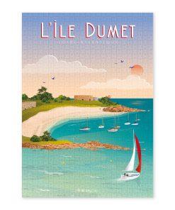 Alternative view of Puzzle l'Île-Dumet - 1 000 pièces