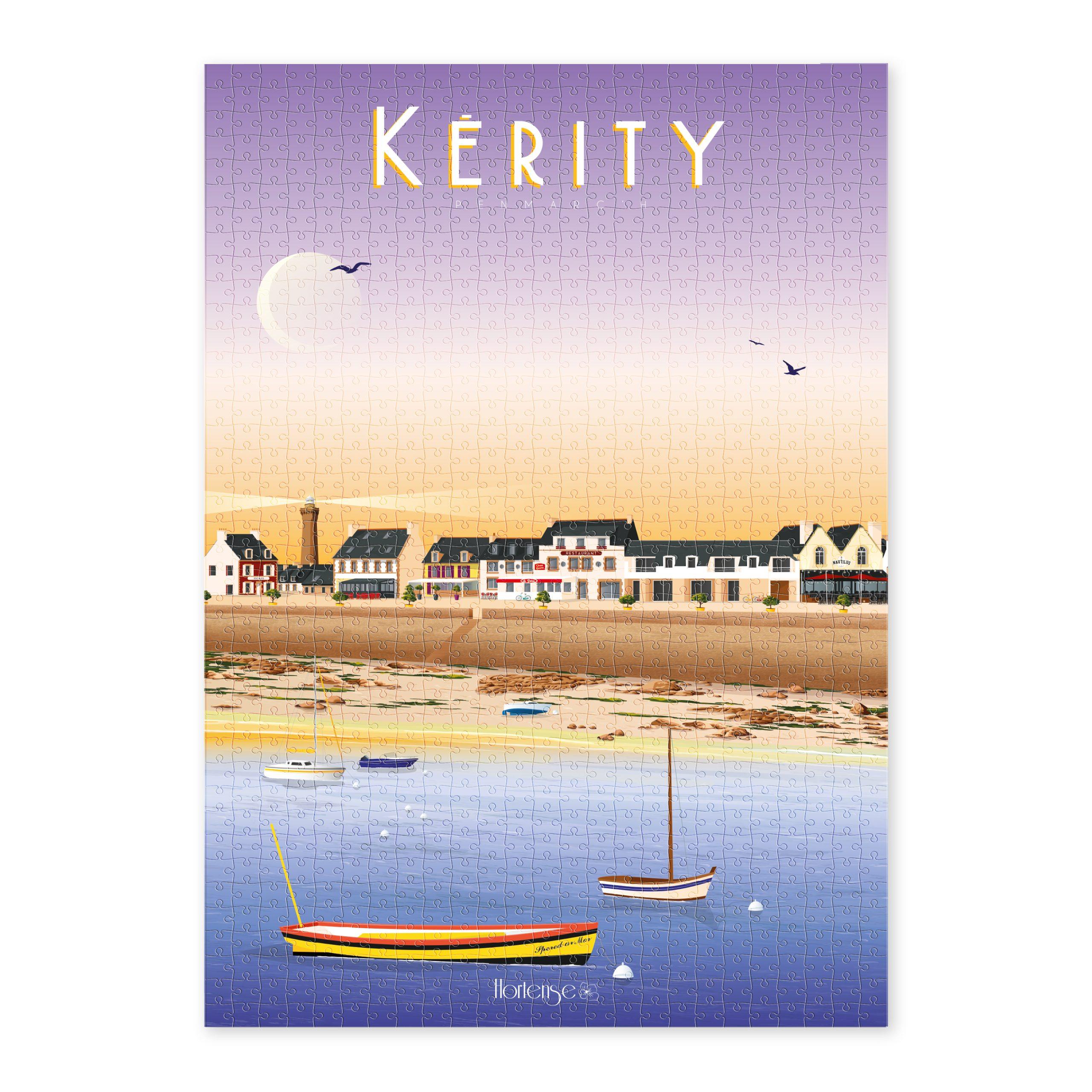 Puzzle Kerity, Penmarc'h - 1 000 pièces – Image 2